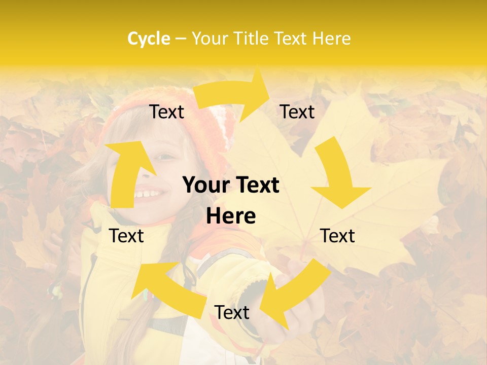 Child Colored Color PowerPoint Template