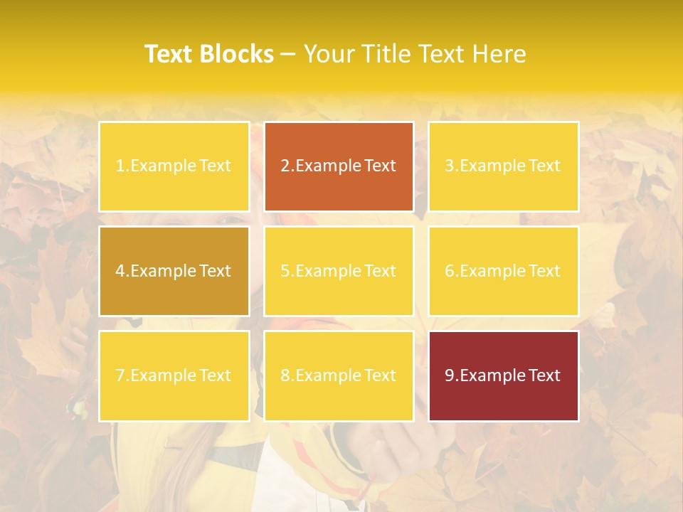 Child Colored Color PowerPoint Template