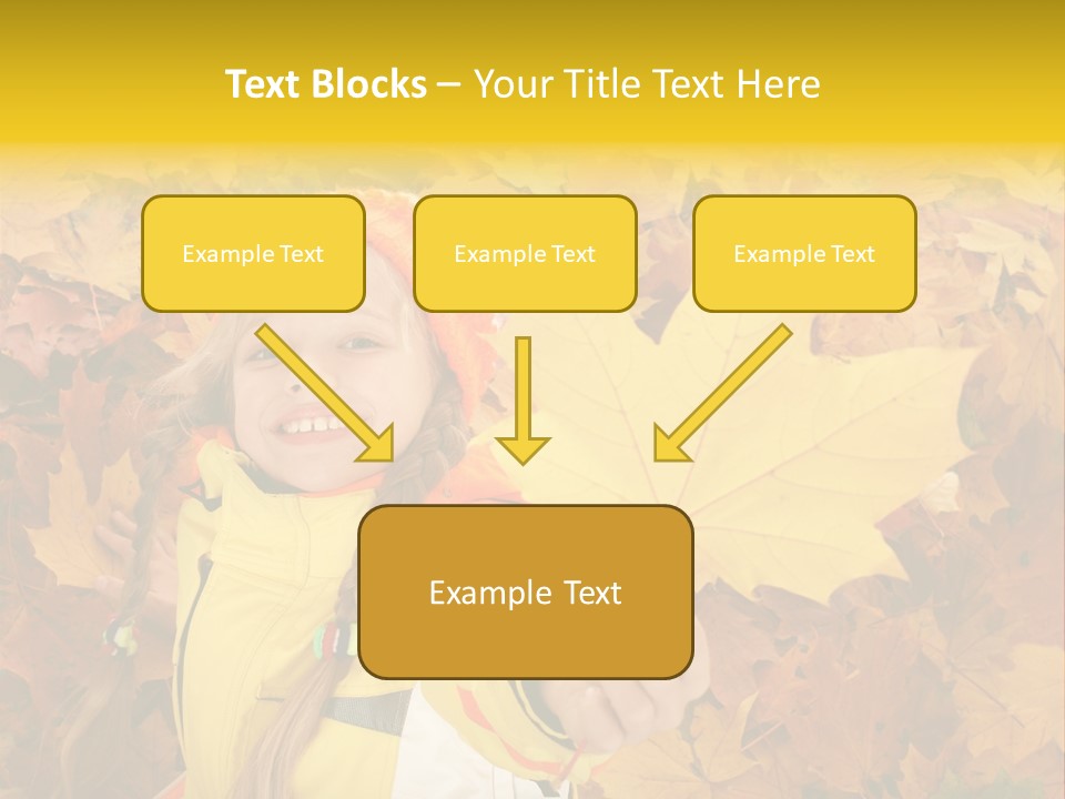 Child Colored Color PowerPoint Template