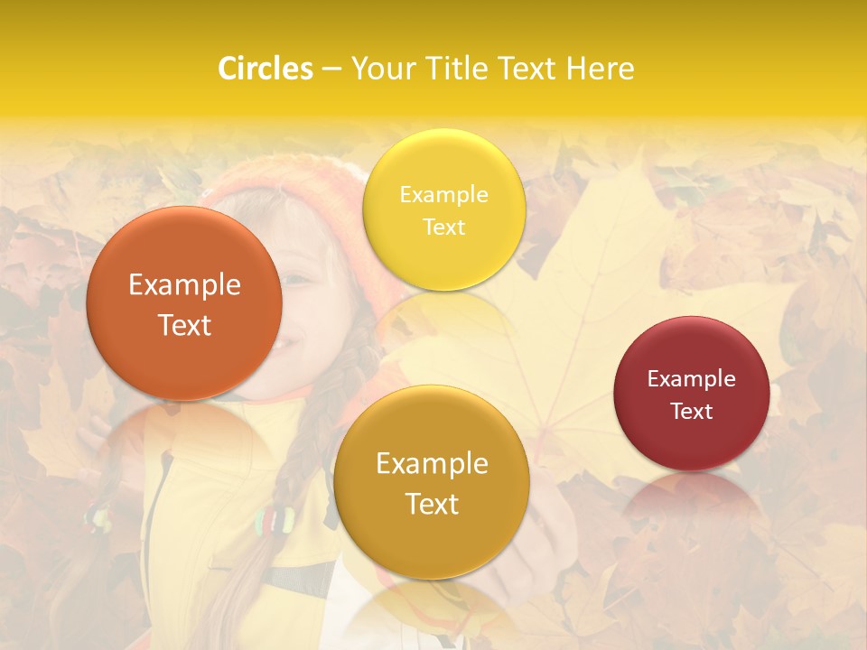 Child Colored Color PowerPoint Template