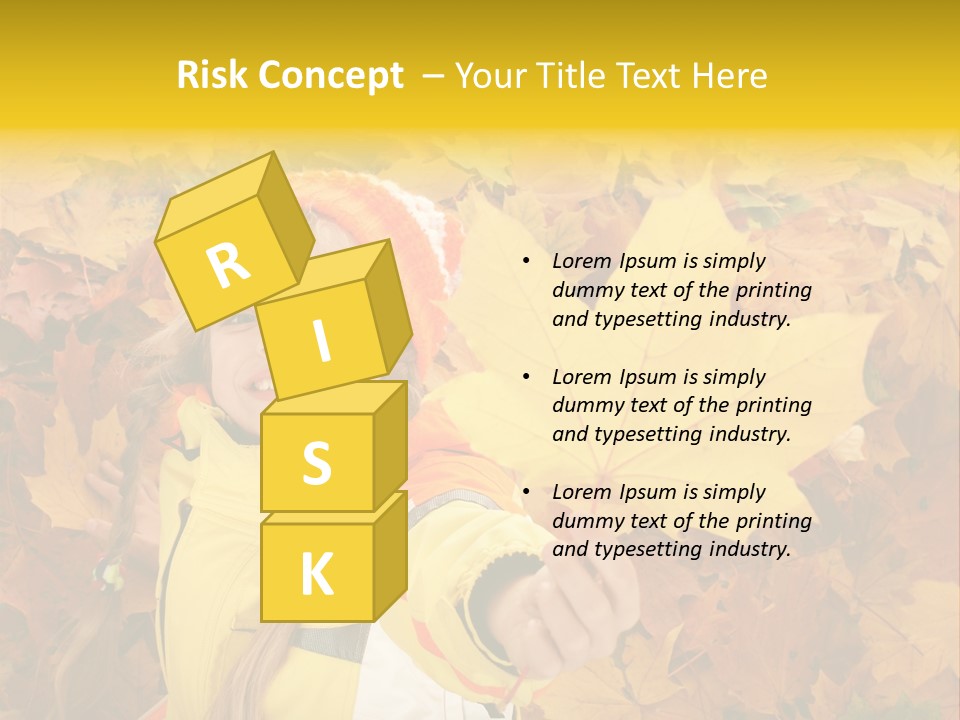 Child Colored Color PowerPoint Template