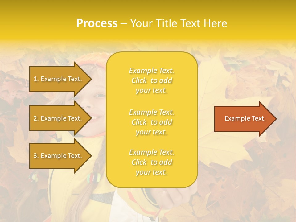 Child Colored Color PowerPoint Template