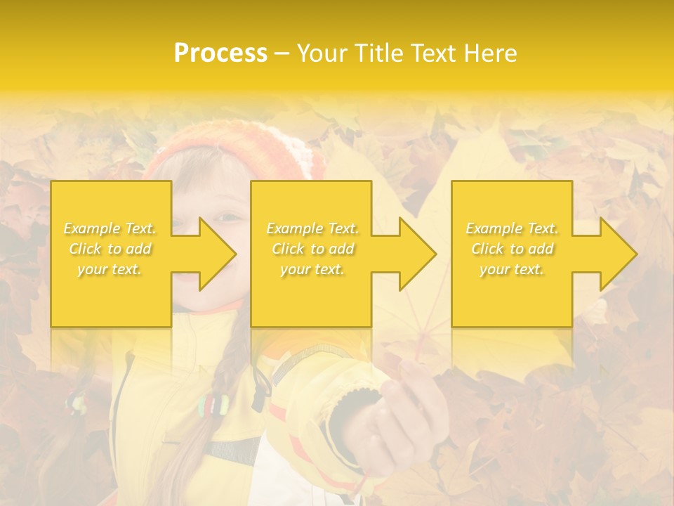 Child Colored Color PowerPoint Template