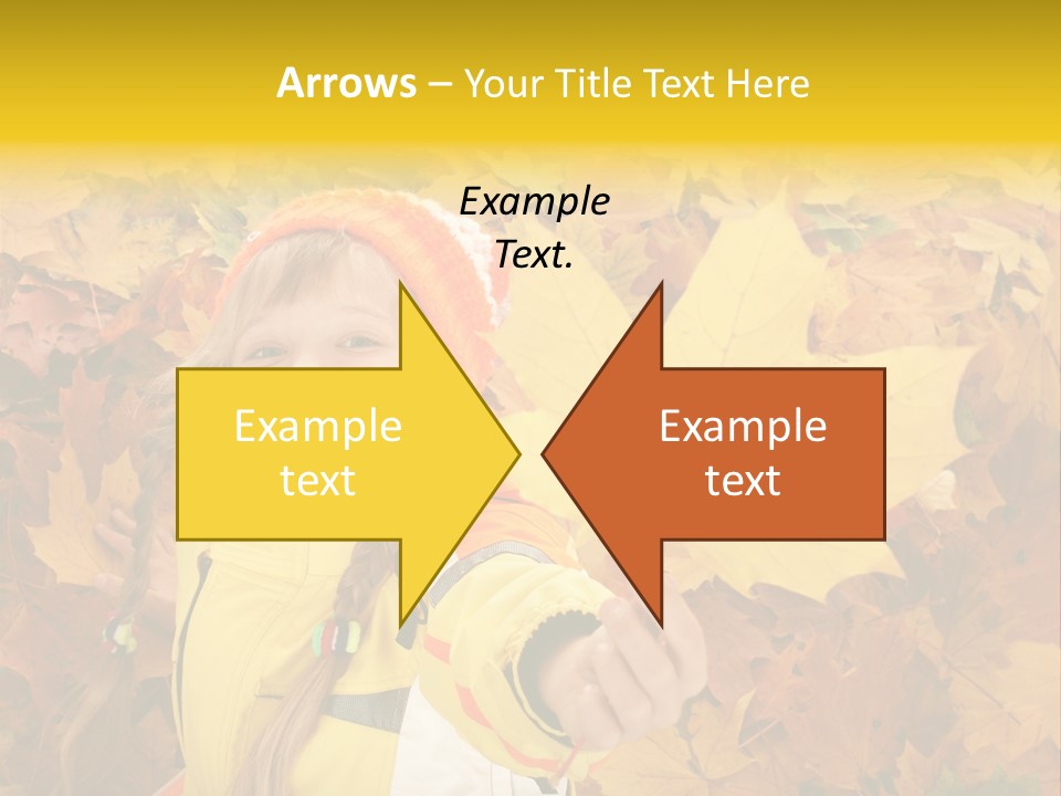 Child Colored Color PowerPoint Template