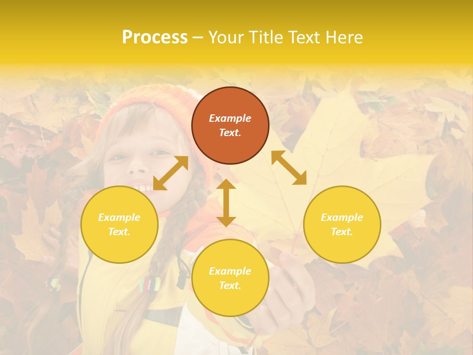 Child Colored Color PowerPoint Template