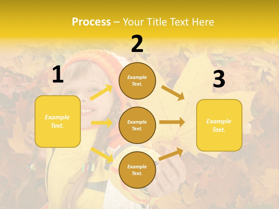 Child Colored Color PowerPoint Template