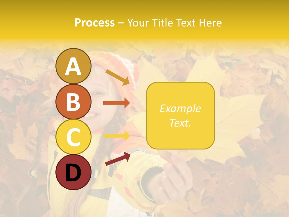 Child Colored Color PowerPoint Template