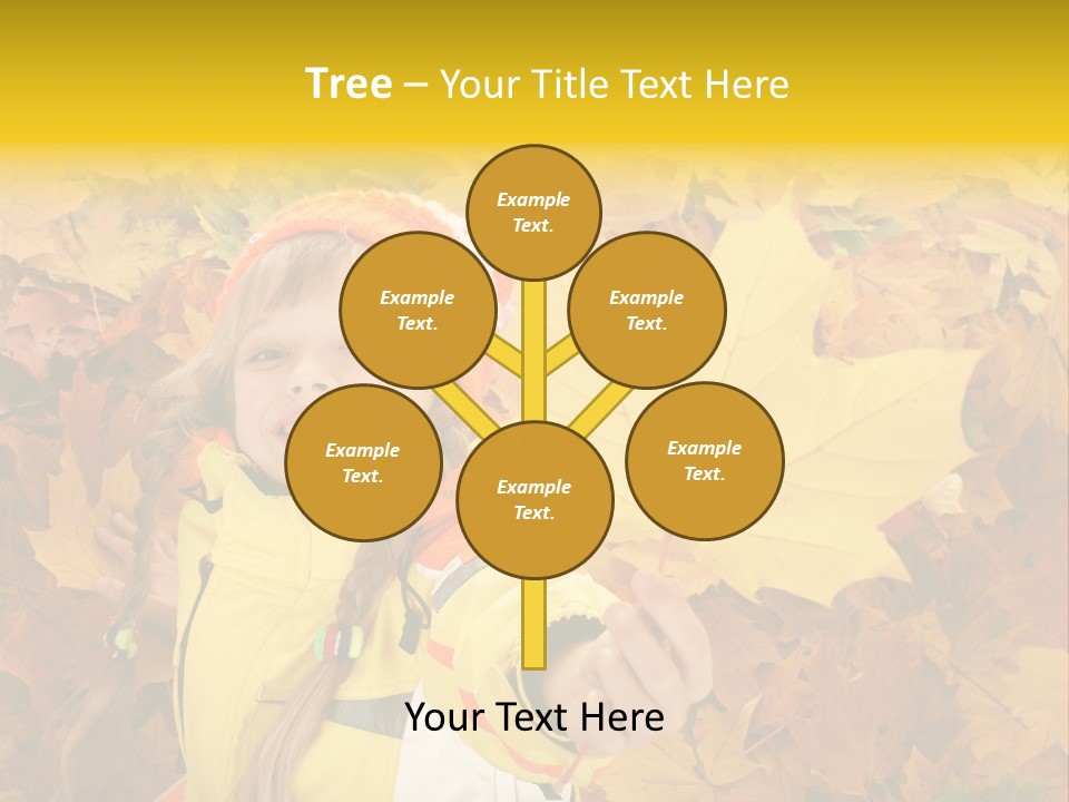 Child Colored Color PowerPoint Template