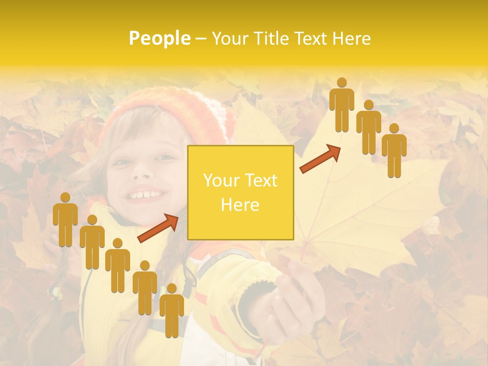 Child Colored Color PowerPoint Template