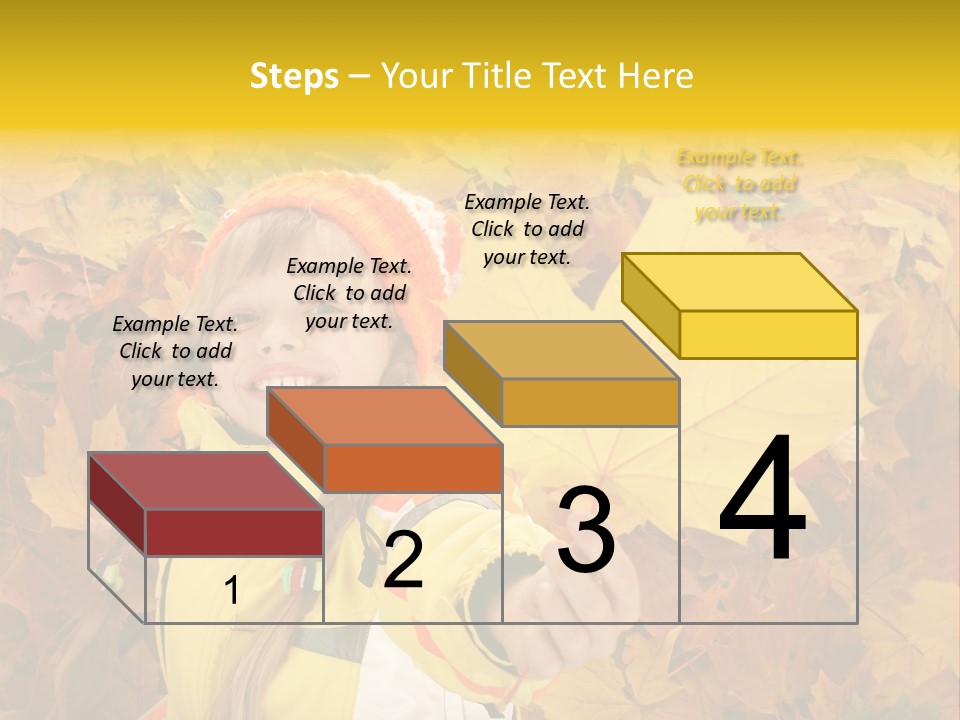 Child Colored Color PowerPoint Template