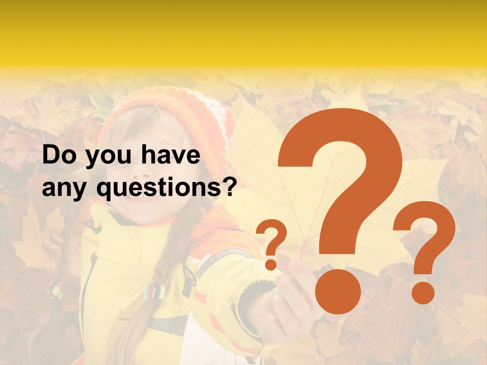 Child Colored Color PowerPoint Template