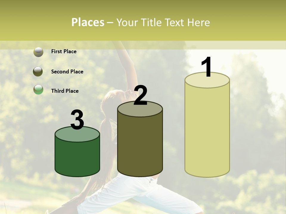 Fitness Resort Peaceful PowerPoint Template