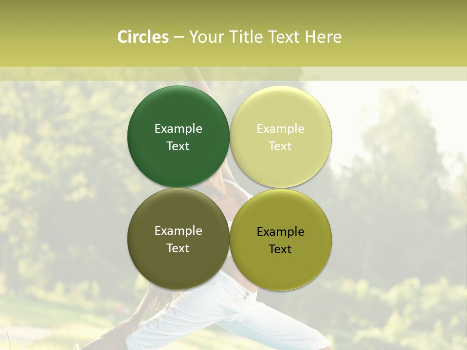 Fitness Resort Peaceful PowerPoint Template