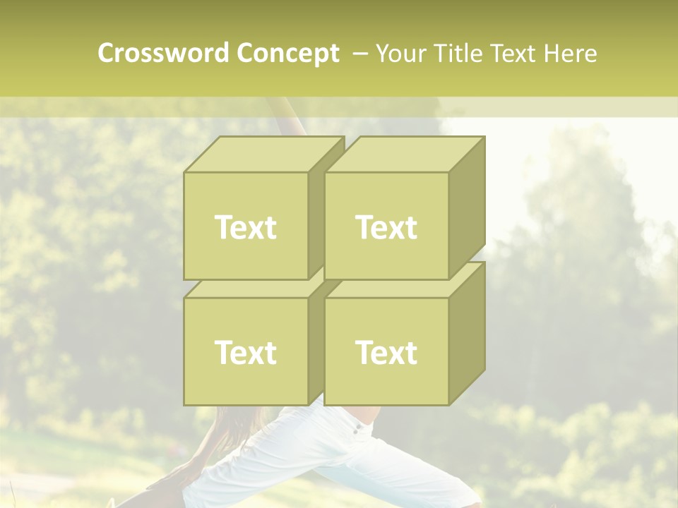 Fitness Resort Peaceful PowerPoint Template