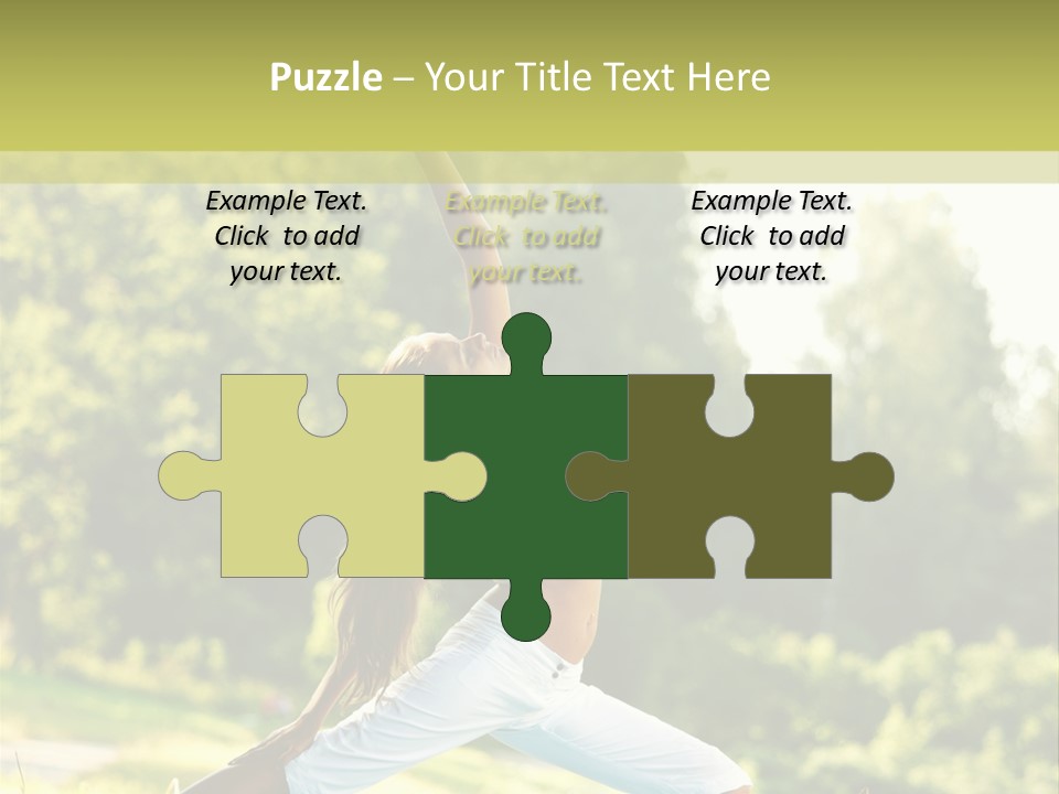 Fitness Resort Peaceful PowerPoint Template