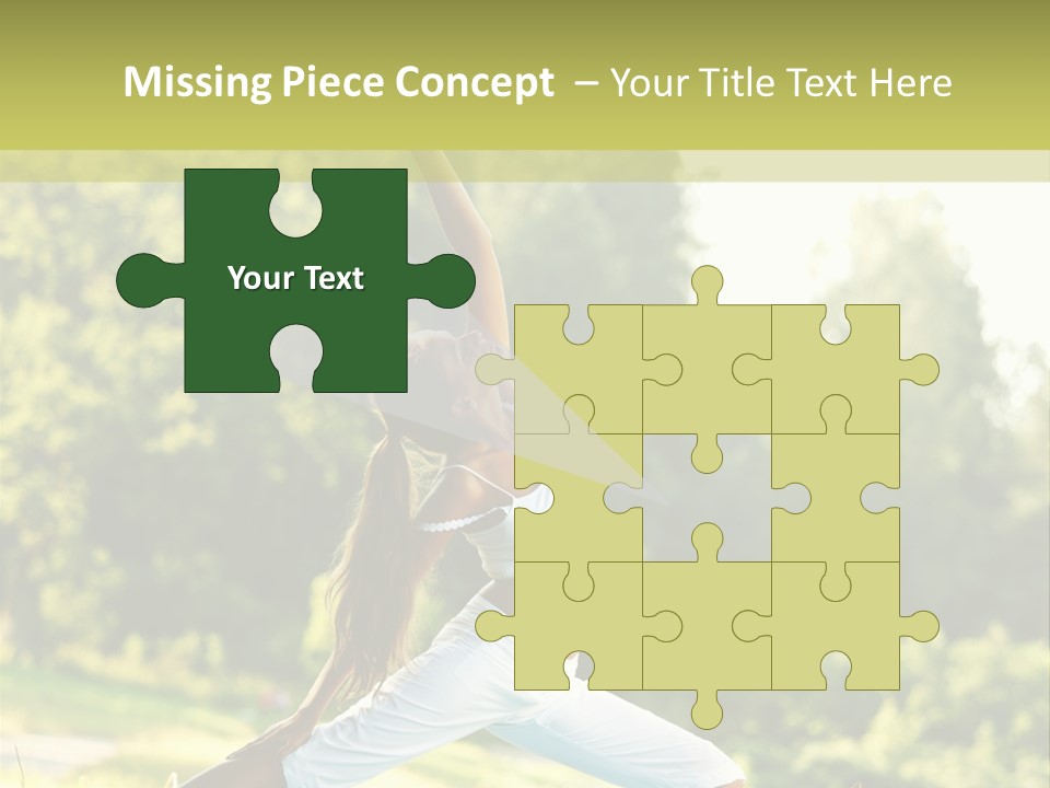 Fitness Resort Peaceful PowerPoint Template