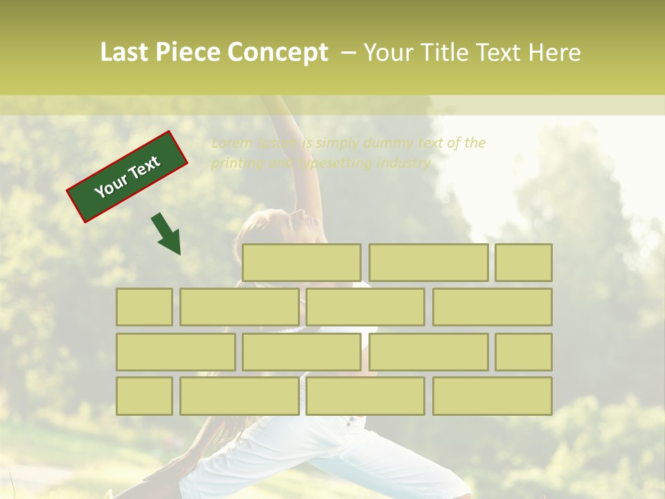 Fitness Resort Peaceful PowerPoint Template