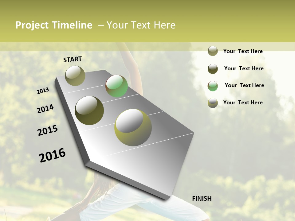 Fitness Resort Peaceful PowerPoint Template