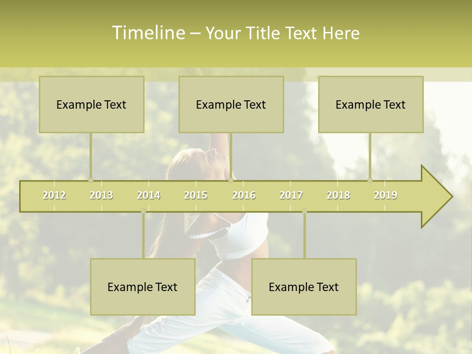 Fitness Resort Peaceful PowerPoint Template
