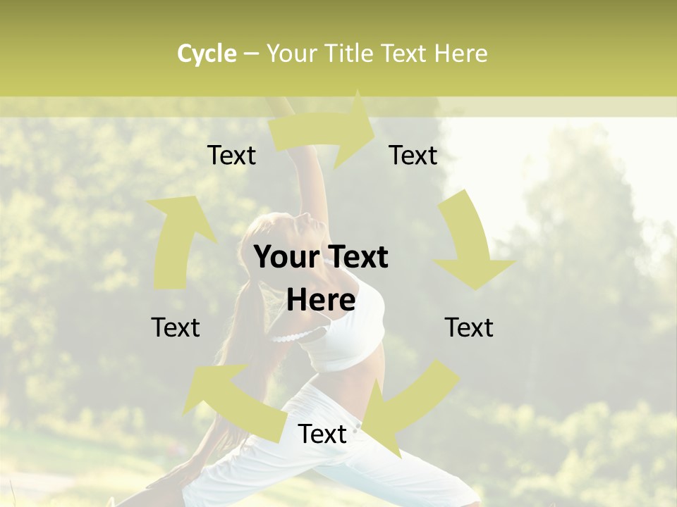 Fitness Resort Peaceful PowerPoint Template