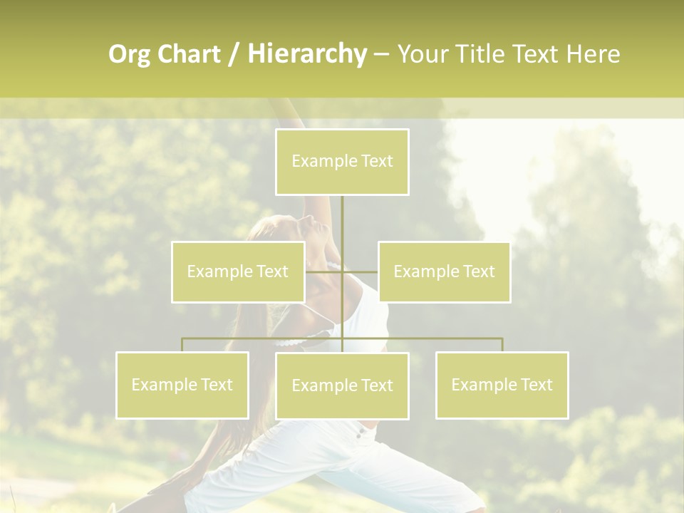 Fitness Resort Peaceful PowerPoint Template