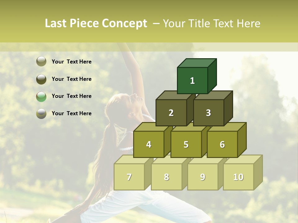 Fitness Resort Peaceful PowerPoint Template