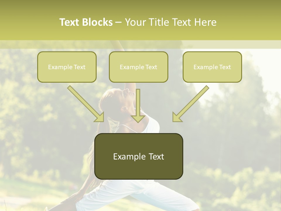 Fitness Resort Peaceful PowerPoint Template