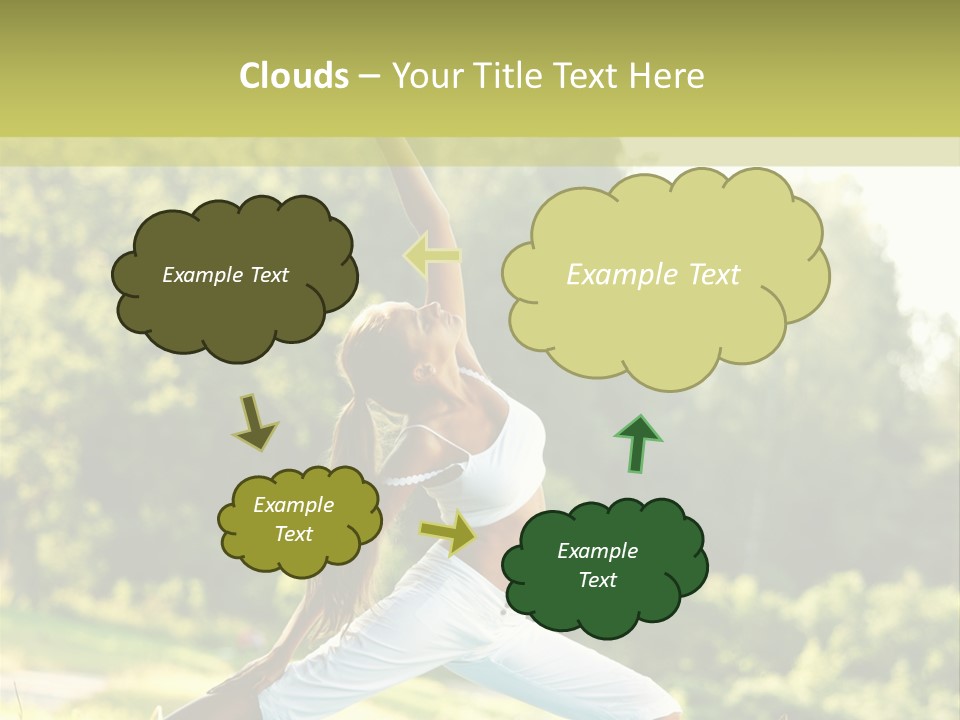 Fitness Resort Peaceful PowerPoint Template