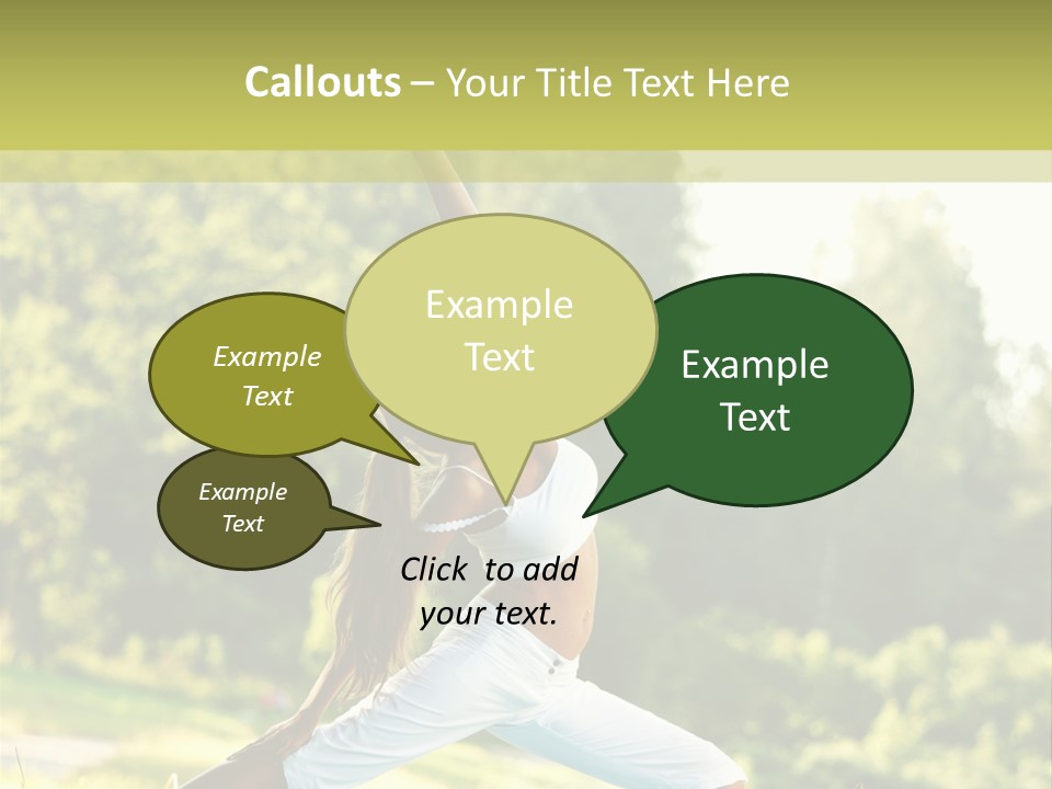 Fitness Resort Peaceful PowerPoint Template