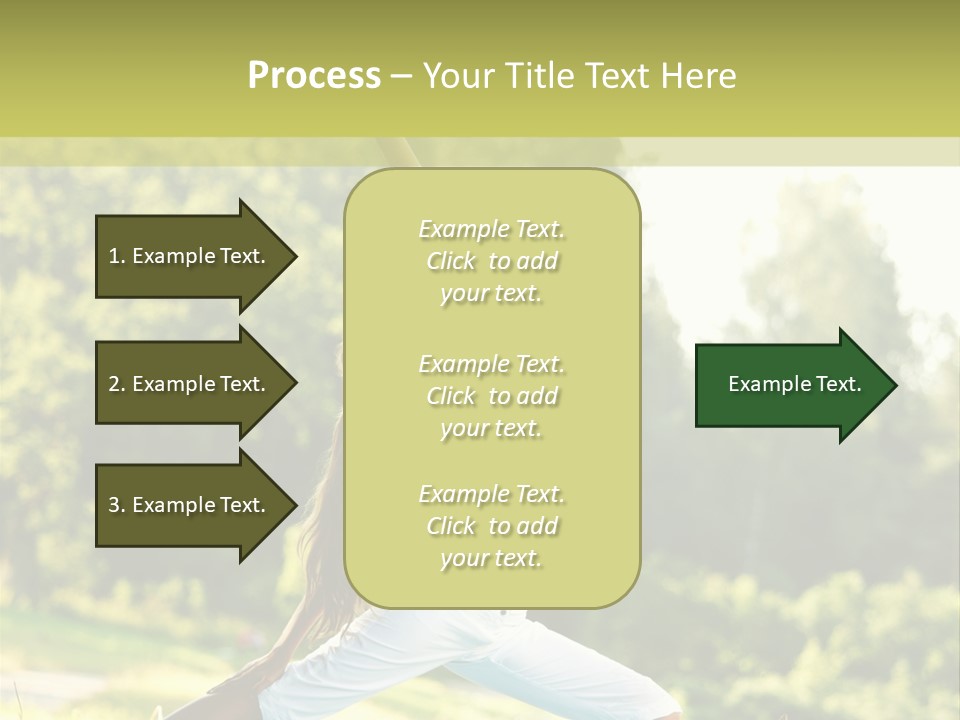 Fitness Resort Peaceful PowerPoint Template