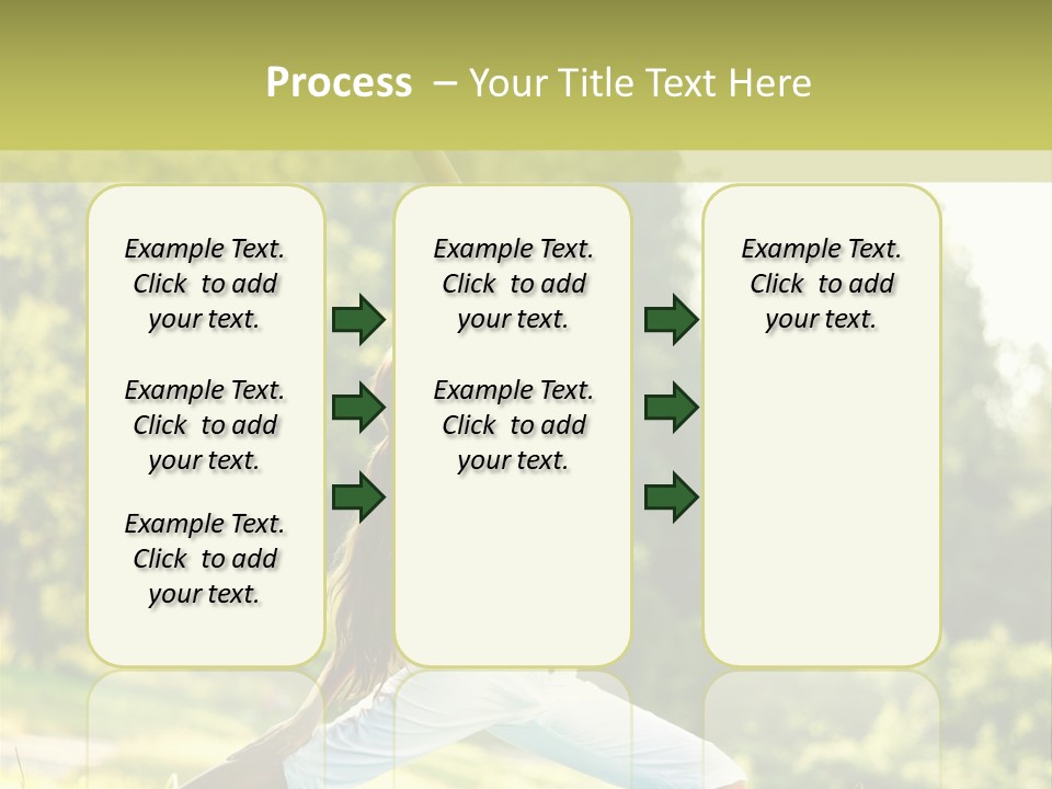 Fitness Resort Peaceful PowerPoint Template