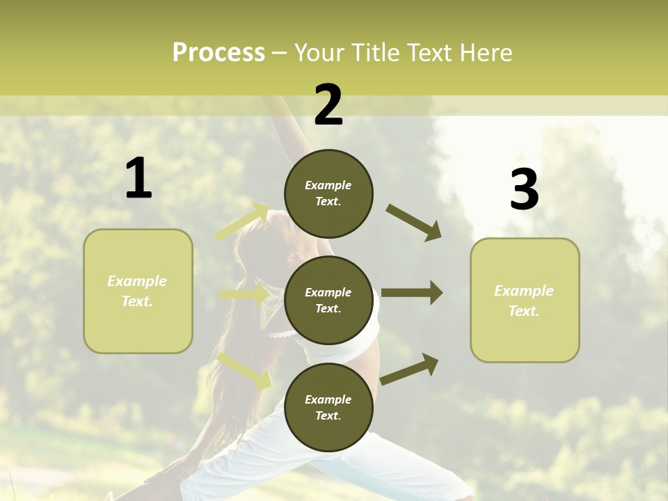 Fitness Resort Peaceful PowerPoint Template