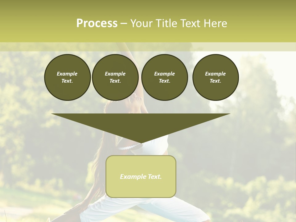 Fitness Resort Peaceful PowerPoint Template