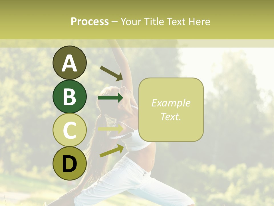 Fitness Resort Peaceful PowerPoint Template