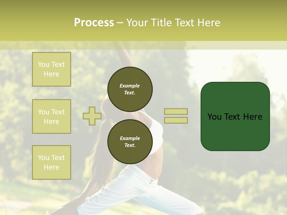 Fitness Resort Peaceful PowerPoint Template