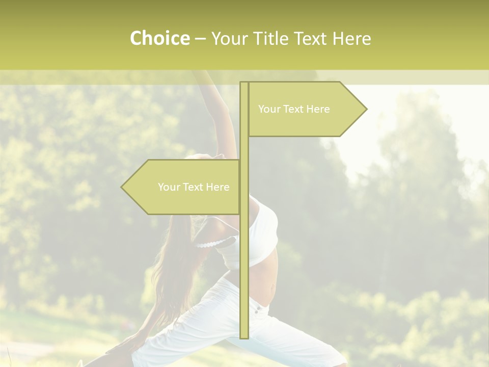 Fitness Resort Peaceful PowerPoint Template