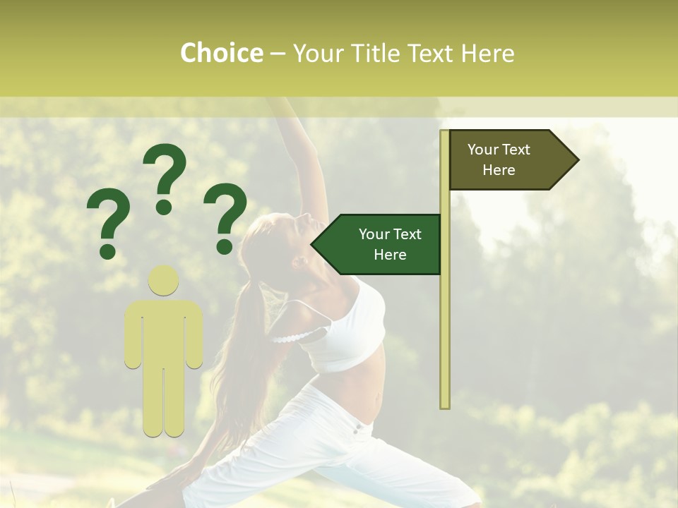 Fitness Resort Peaceful PowerPoint Template