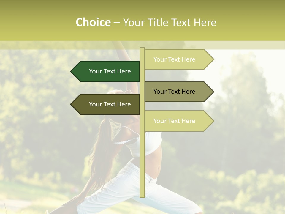Fitness Resort Peaceful PowerPoint Template