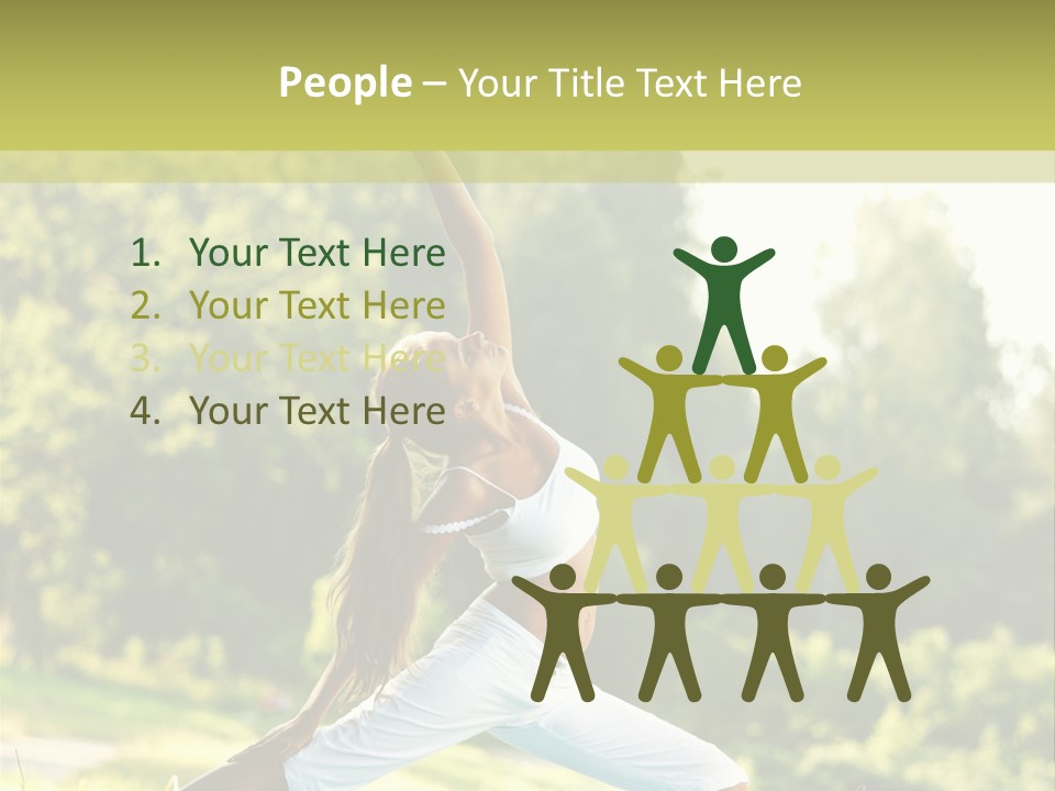Fitness Resort Peaceful PowerPoint Template