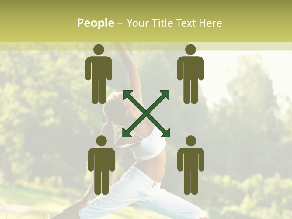 Fitness Resort Peaceful PowerPoint Template