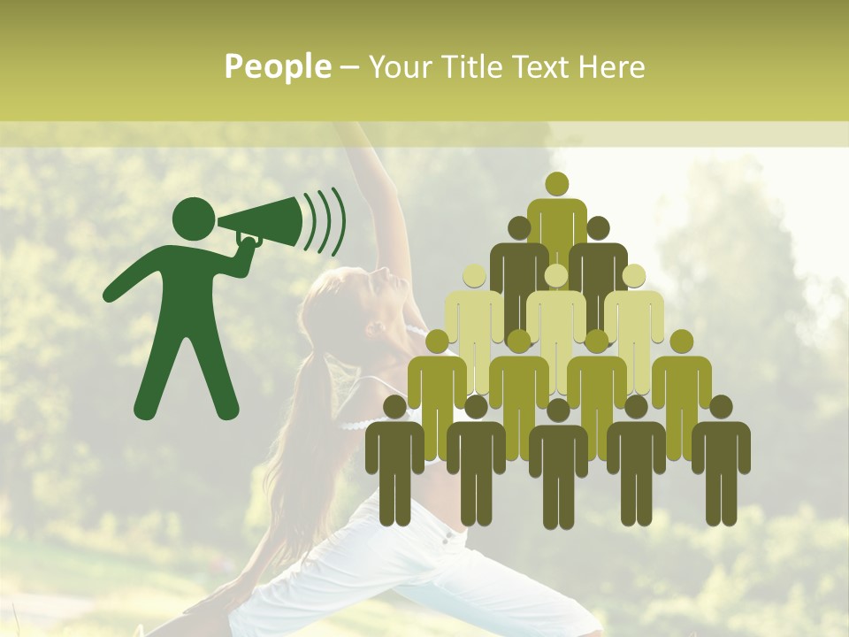 Fitness Resort Peaceful PowerPoint Template