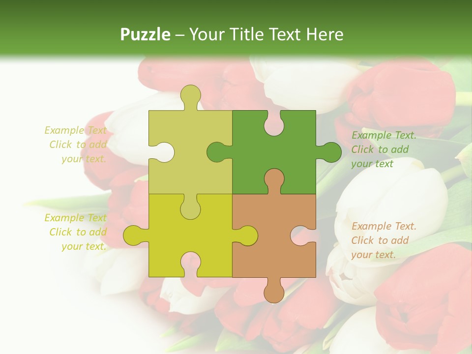 Plant Foliage Romance PowerPoint Template