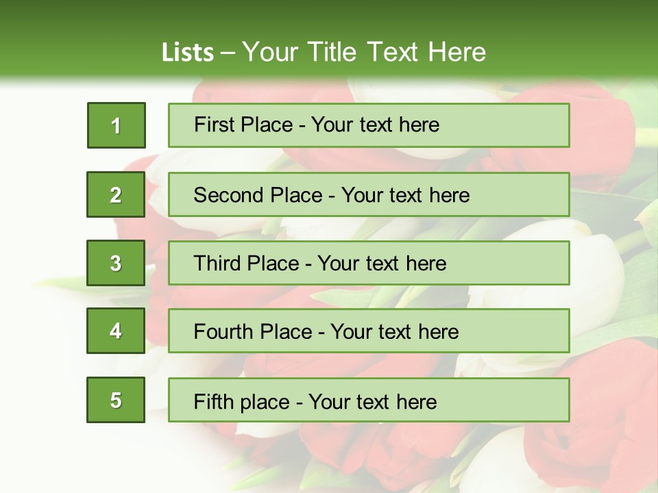 Plant Foliage Romance PowerPoint Template