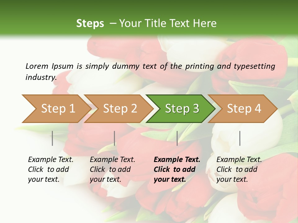 Plant Foliage Romance PowerPoint Template