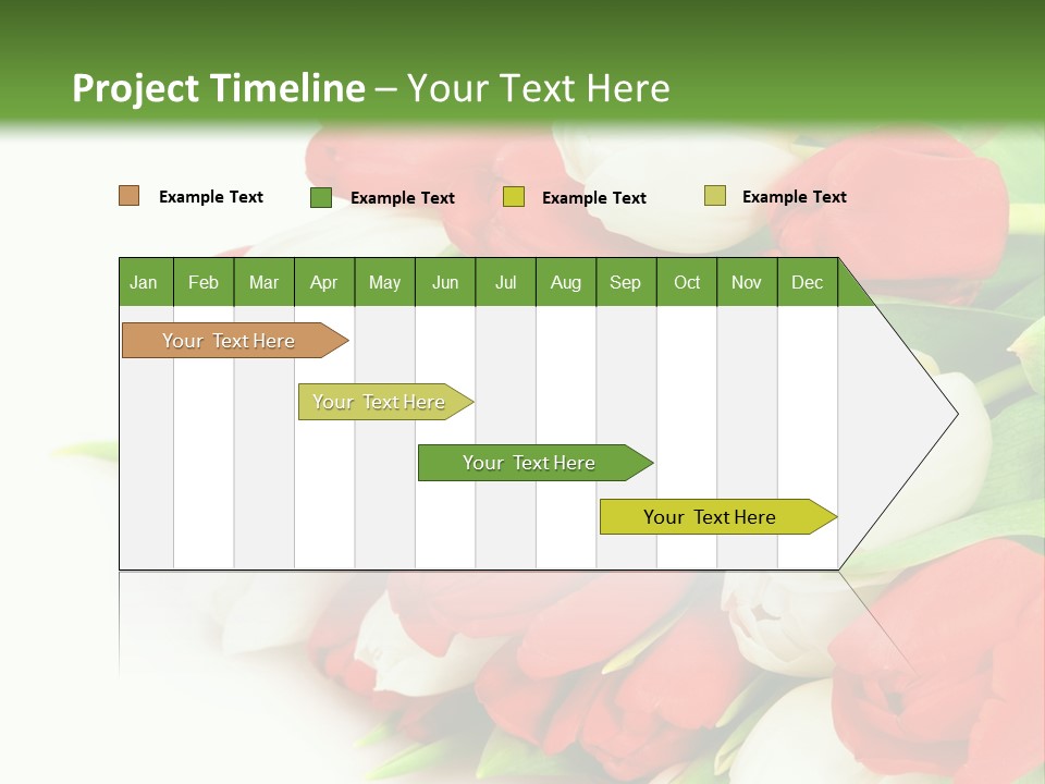 Plant Foliage Romance PowerPoint Template