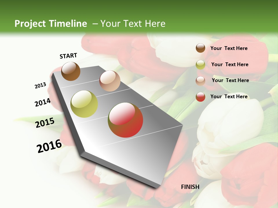 Plant Foliage Romance PowerPoint Template