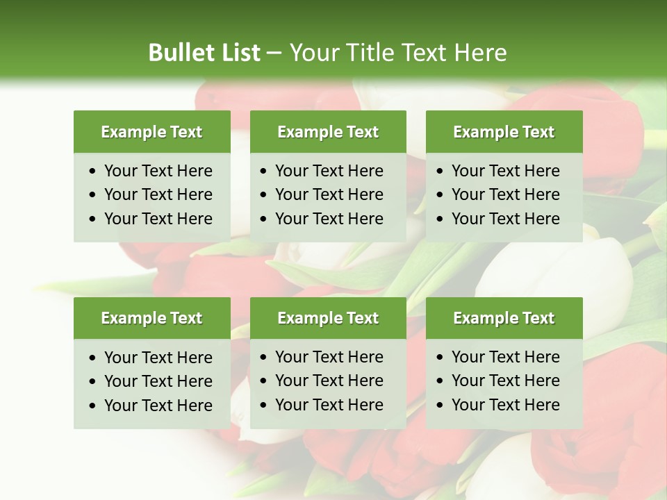 Plant Foliage Romance PowerPoint Template