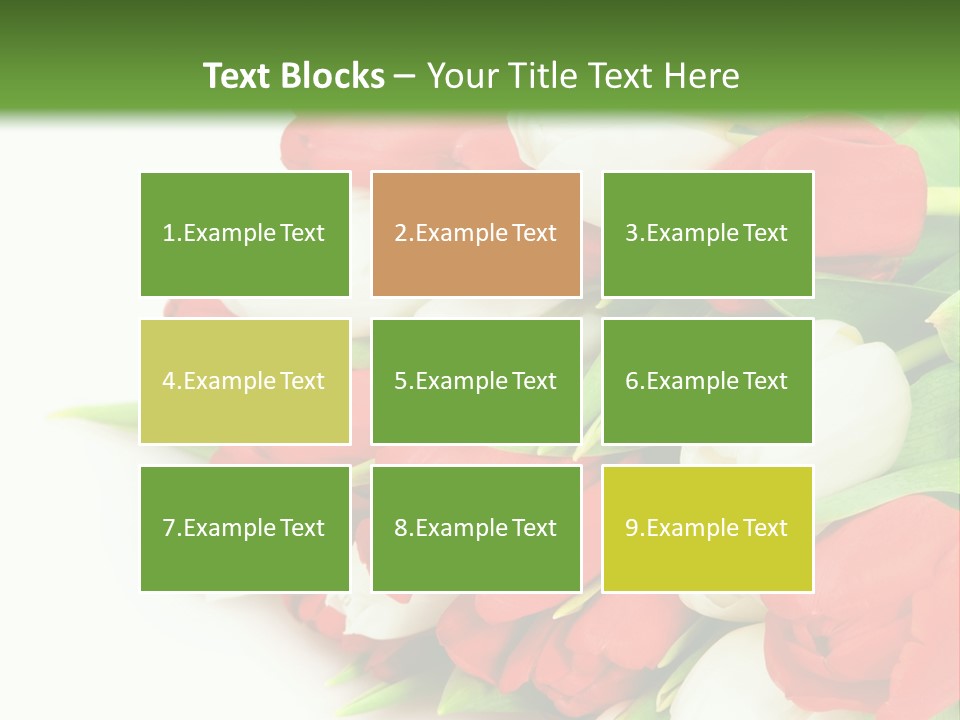 Plant Foliage Romance PowerPoint Template