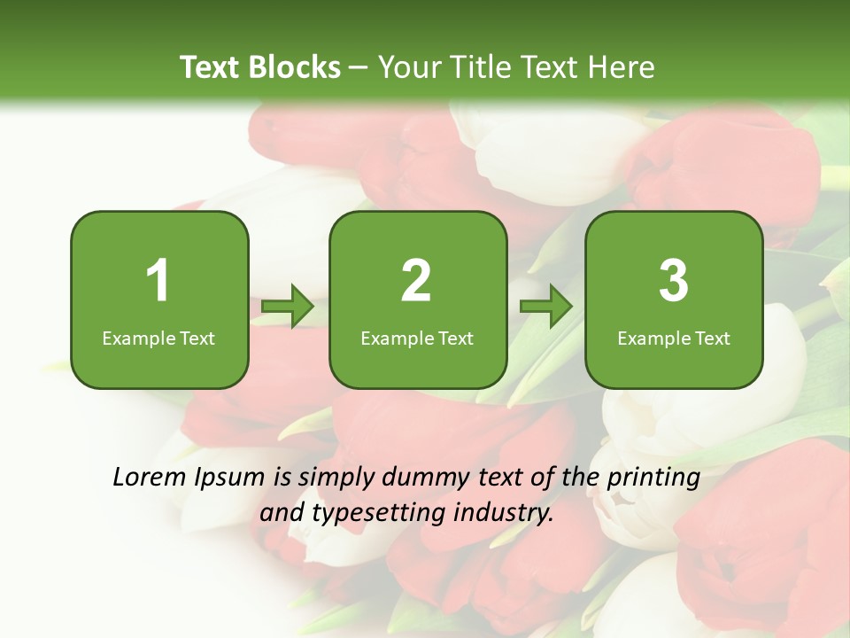 Plant Foliage Romance PowerPoint Template