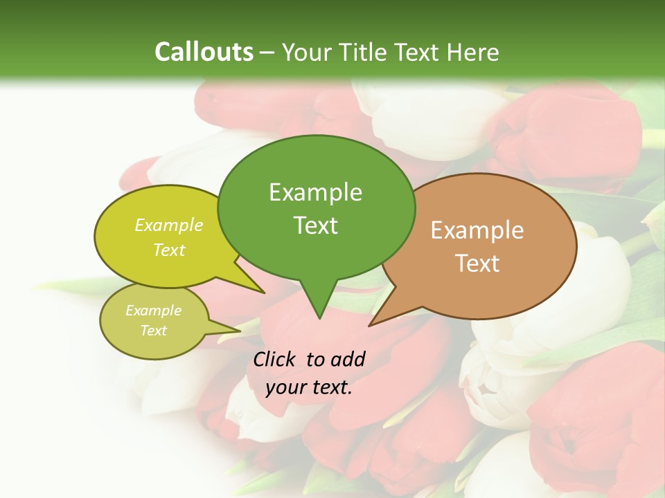 Plant Foliage Romance PowerPoint Template